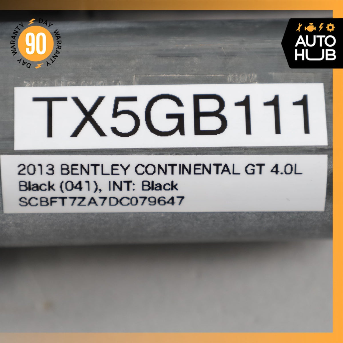 12-17 Bentley Continental GT Coupe Front Right Door Window Regulator Motor OEM - photo 18