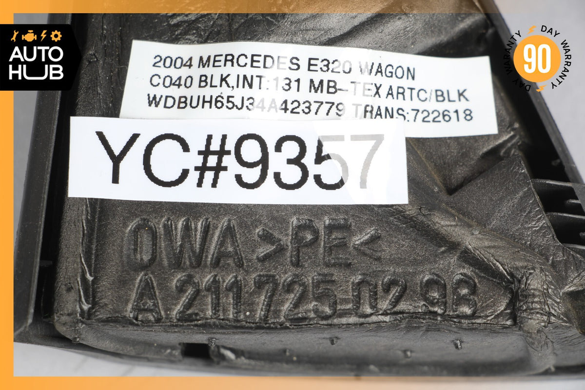 03-06 Mercedes W211 E320 E55 E500 Tweeter Speaker Cover Right Passenger Side OEM - photo 10