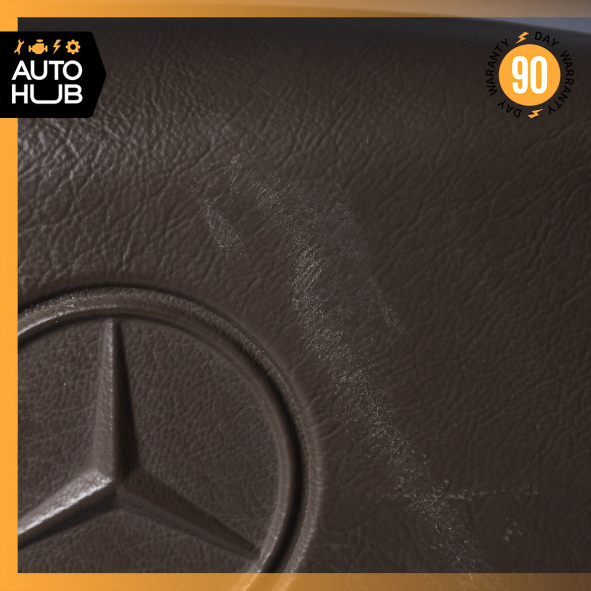 96-98 Mercedes R129 SL500 SL320 Driver Steering Wheel Airbag Air Bag Brown OEM - photo 6