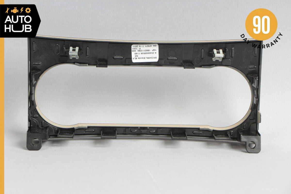 12-14 Mercedes W204 C300 C350 AC A/C Climate Control Switch Trim Bezel OEM - photo 4