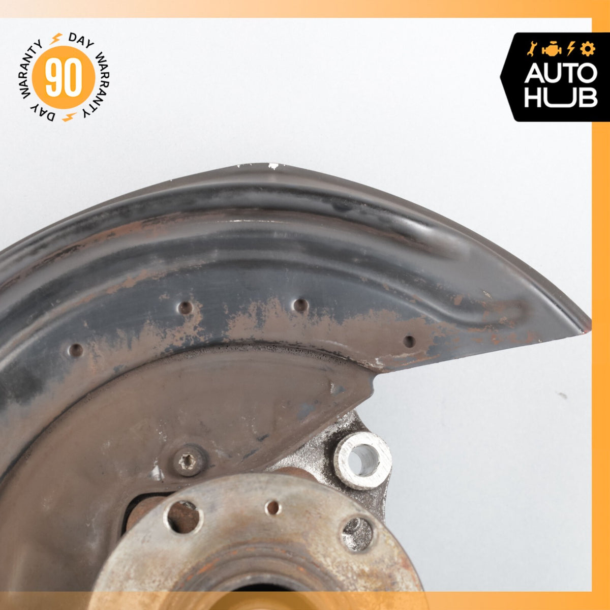 03-13 Bentley Continental GT Rear Left Driver Side Spindle Knuckle Hub OEM - photo 4
