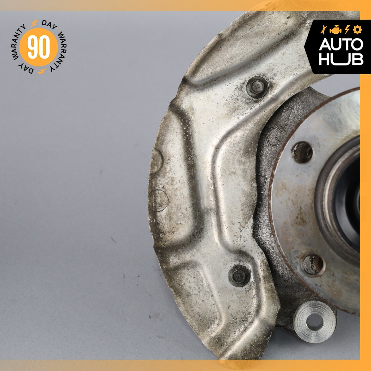14-20 BMW F32 428i Front Left Side Spindle Knuckle Hub w/ Shield OEM - photo 3