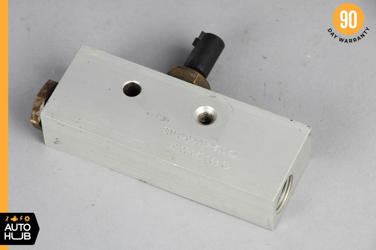 00-06 Mercedes W220 S500 CL500 ABC Hydraulic Suspension Distributor 2203200051 - photo 3