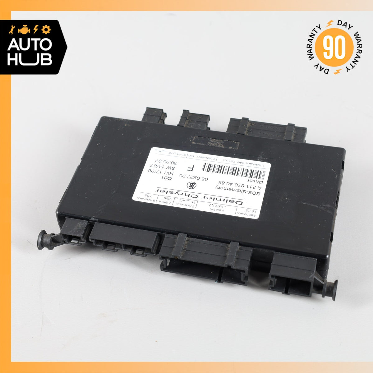 03-12 Mercedes W219 CLS550 GL550 R350 SLK350 Seat Control Module Left Side OEM - photo 2