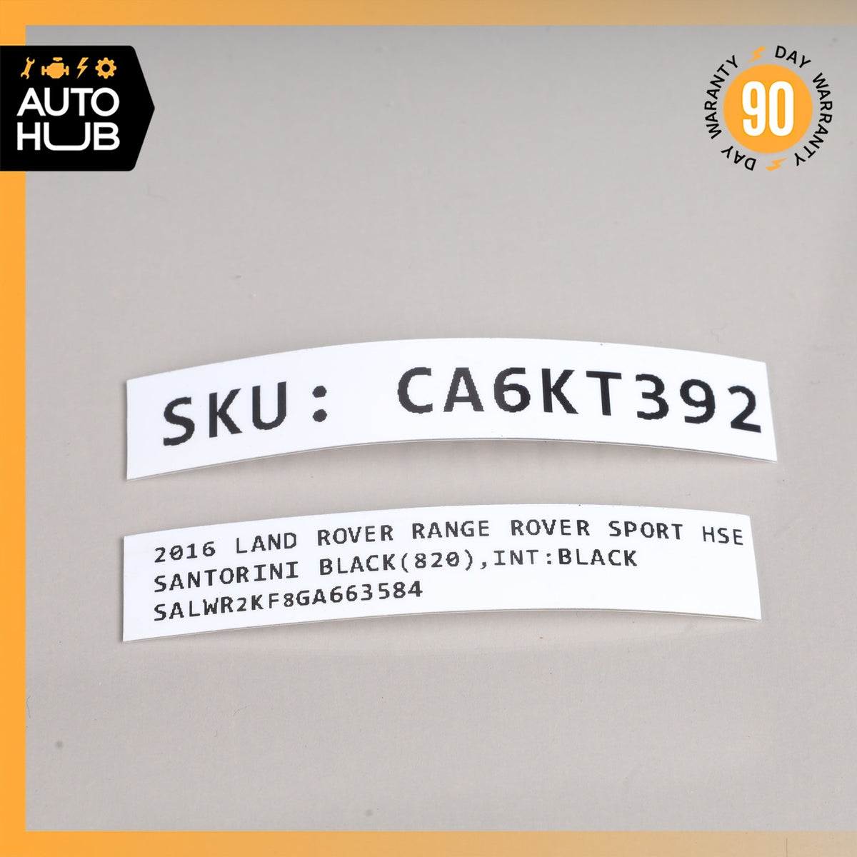 LR Range Rover Sport L494 Front NOX Oxygen Sensor FPLA5J299EB OEM 76k - photo 13