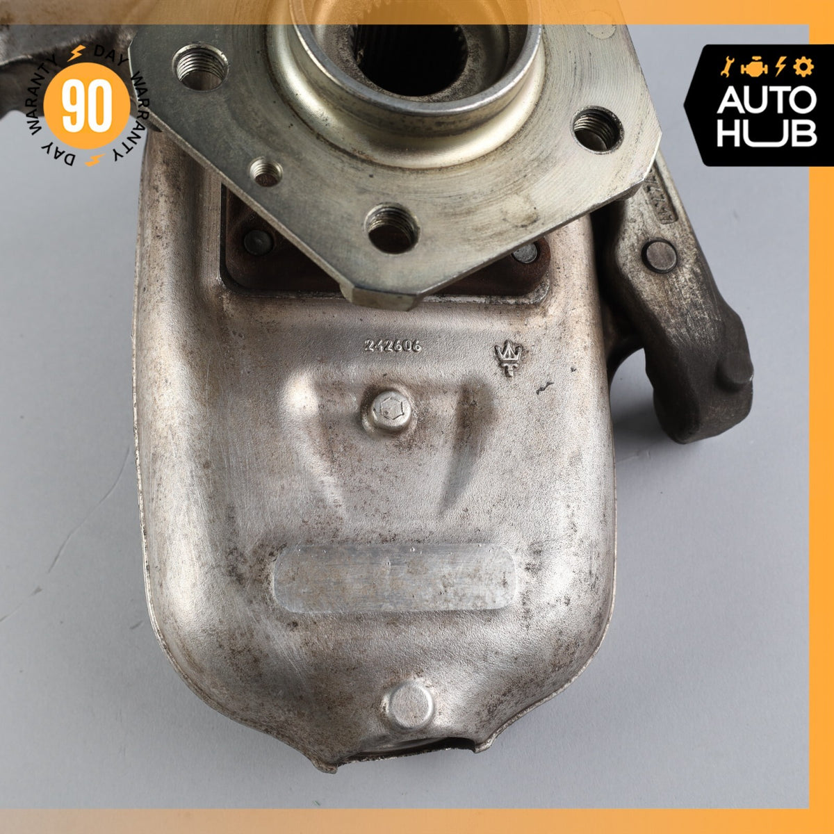 11-19 Maserati Quattroporte S M139 Front Left Side Spindle Knuckle Hub OEM 74k - photo 14