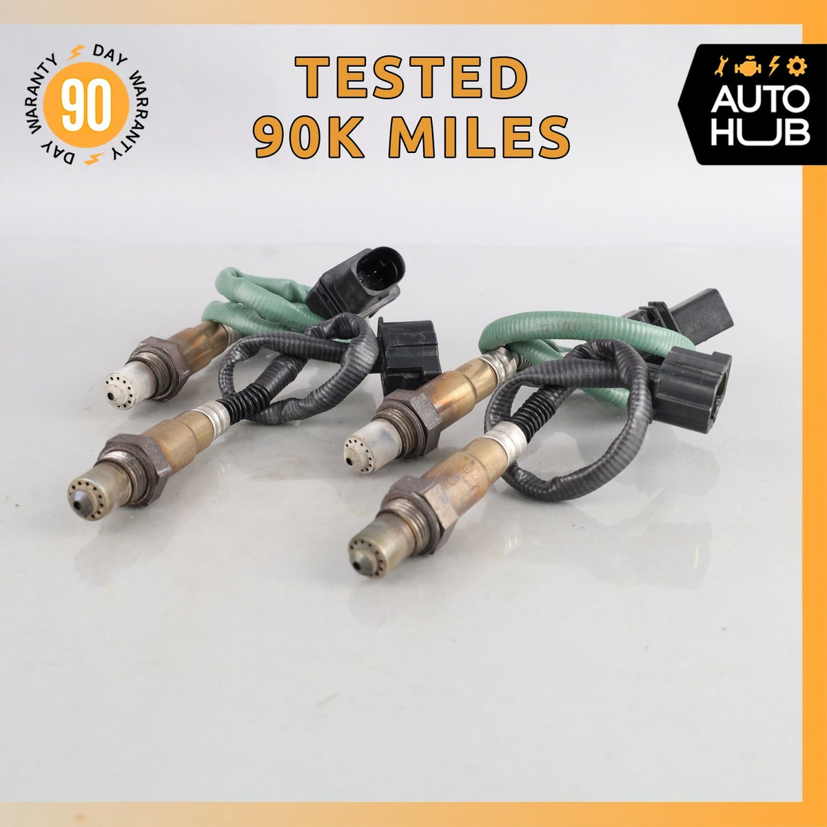 Mercedes R230 SL550 S550 CL550 Oxygen O2 Sensor Lambda Set of 4 0045420718 OEM - photo 1
