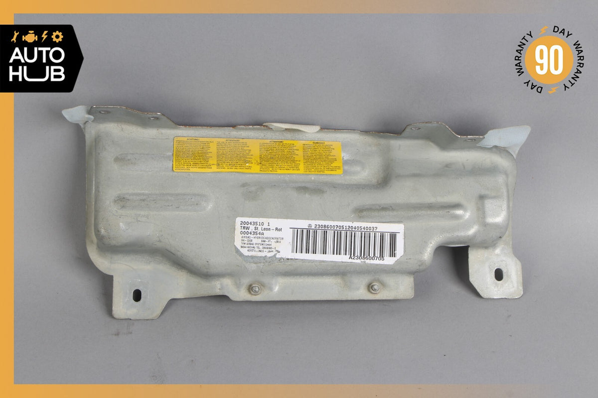 03-12 Mercedes R230 SL500 SL55 AMG Knee Airbag Air Bag Left Driver Side OEM - photo 6
