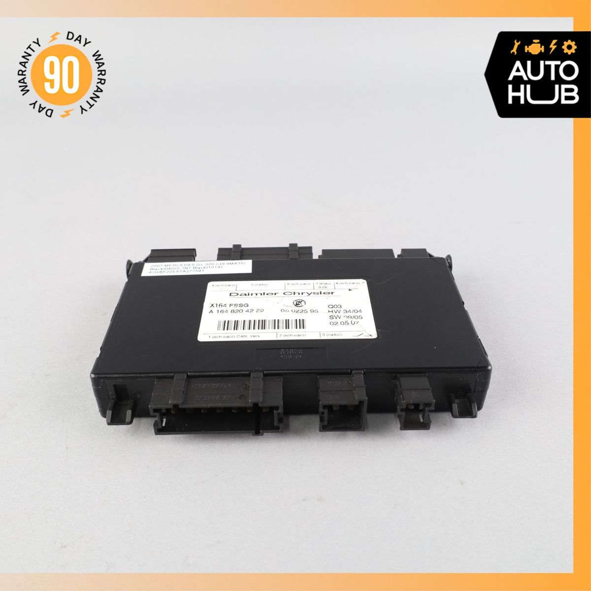 07-12 Mercedes X164 GL320 GL550 Third Seat Row Power Folding Control Module OEM - photo 1