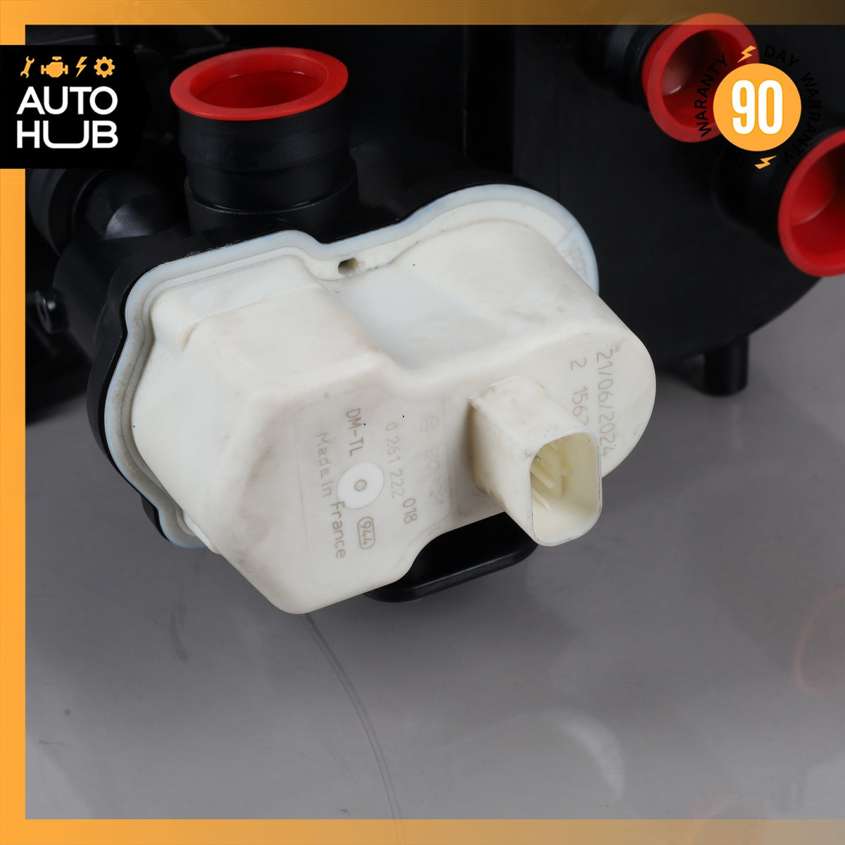 10-18 BMW F10 550i 640i Fuel Evap Charcoal Canister Box Vapor 16137245541 OEM - photo 4