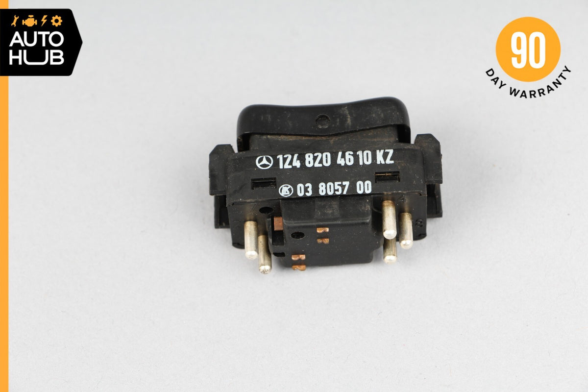 85-91 Mercedes W124 300TE 560SEL Left Window Regulator Control Switch Button OEM - photo 2