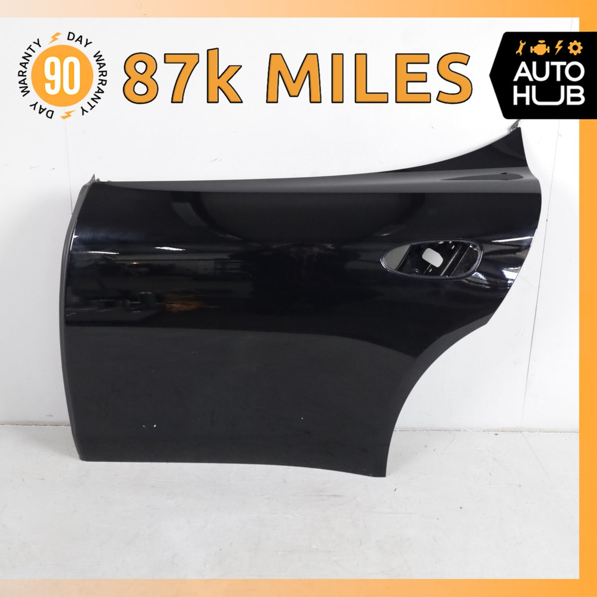 10-16 Porsche Panamera Turbo Rear Left Driver Side Door Shell OEM 87k - photo 1