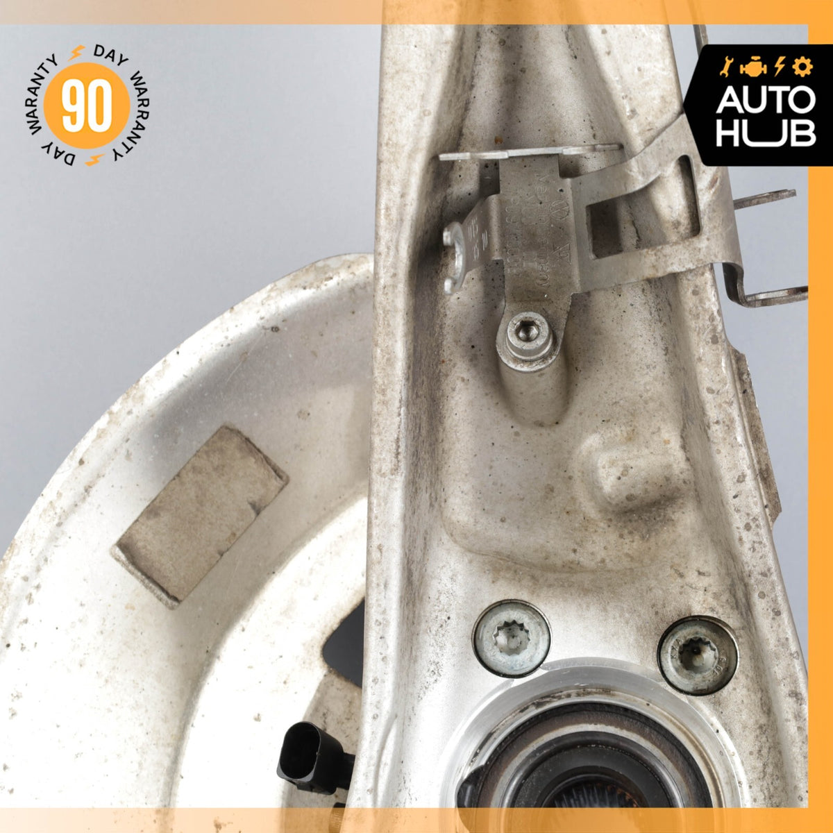 11-18 Porsche Cayenne 958 Front Left Driver Side Knuckle Spindle 7P0407245A OEM - photo 11