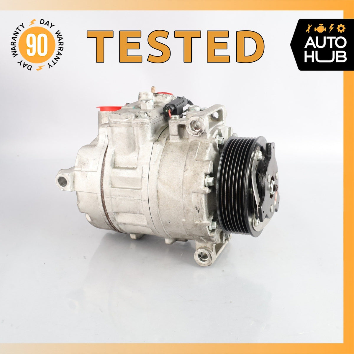 03-06 Mercedes R230 SL500 SL55 AC A/C Air Conditioning Compressor 0012300211 OEM - photo 1