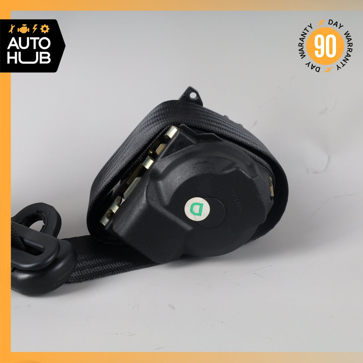 02-07 Maserati M138 4200 Coupe GT Rear Right Passenger Side Seat Belt Black OEM - photo 8