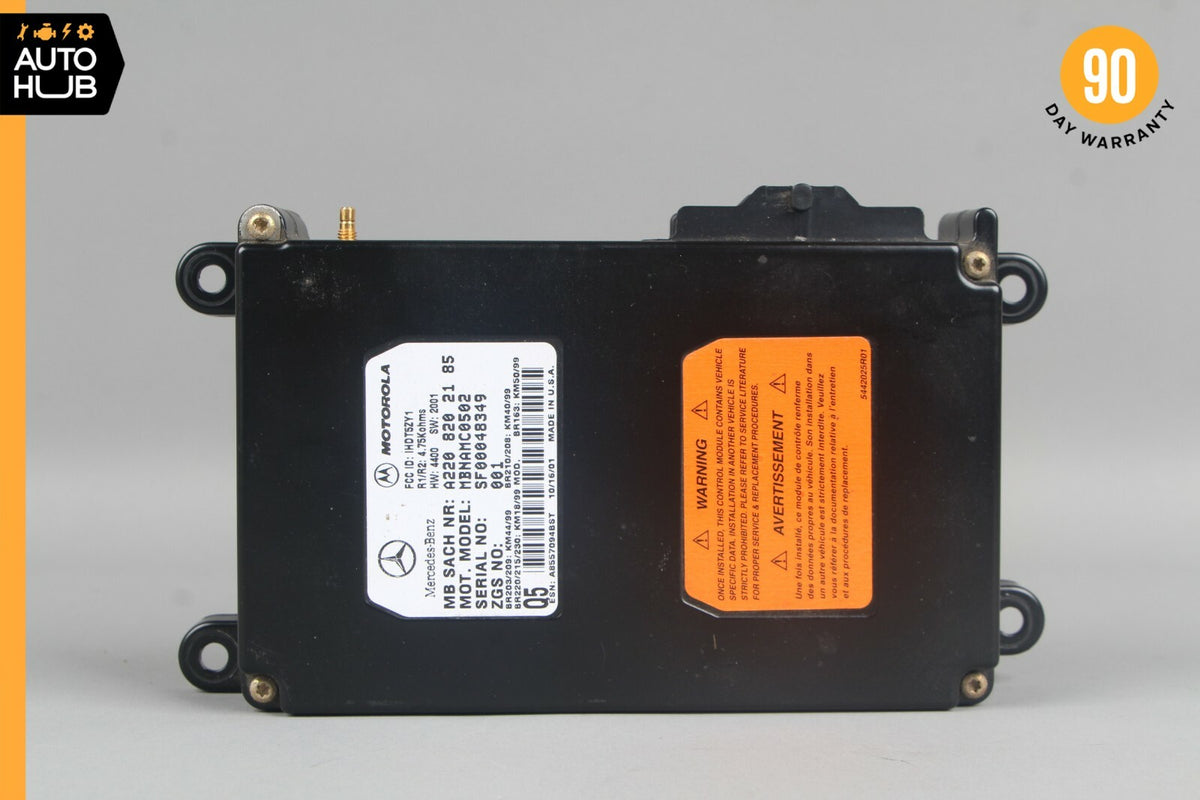 00-06 Mercedes W163 ML320 CL500 CLK500 Voice Command Control Module 2208202185 - photo 4