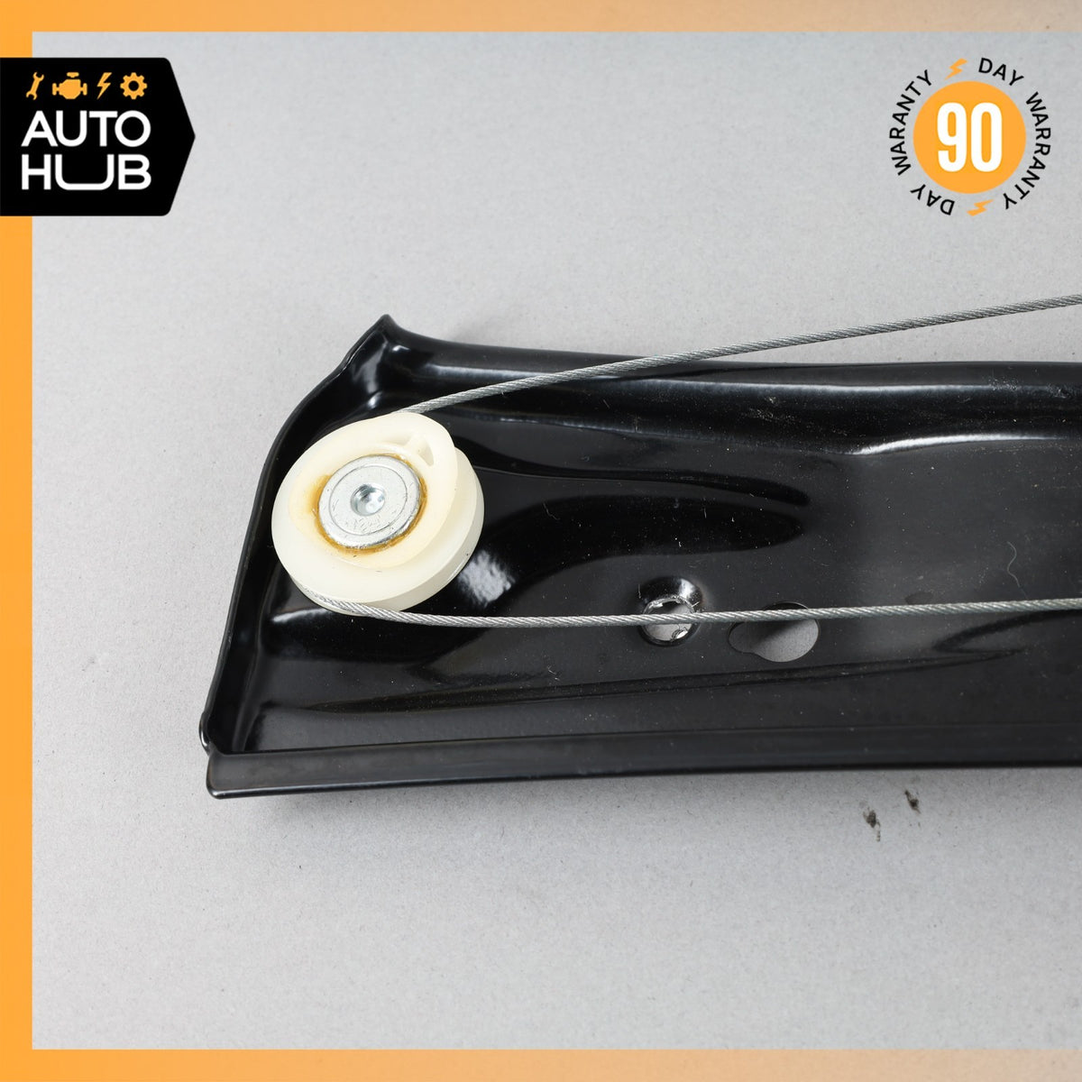BMW G12 740Li Rear Right Side Window Regulator w/ Motor 7455084 OEM - photo 2