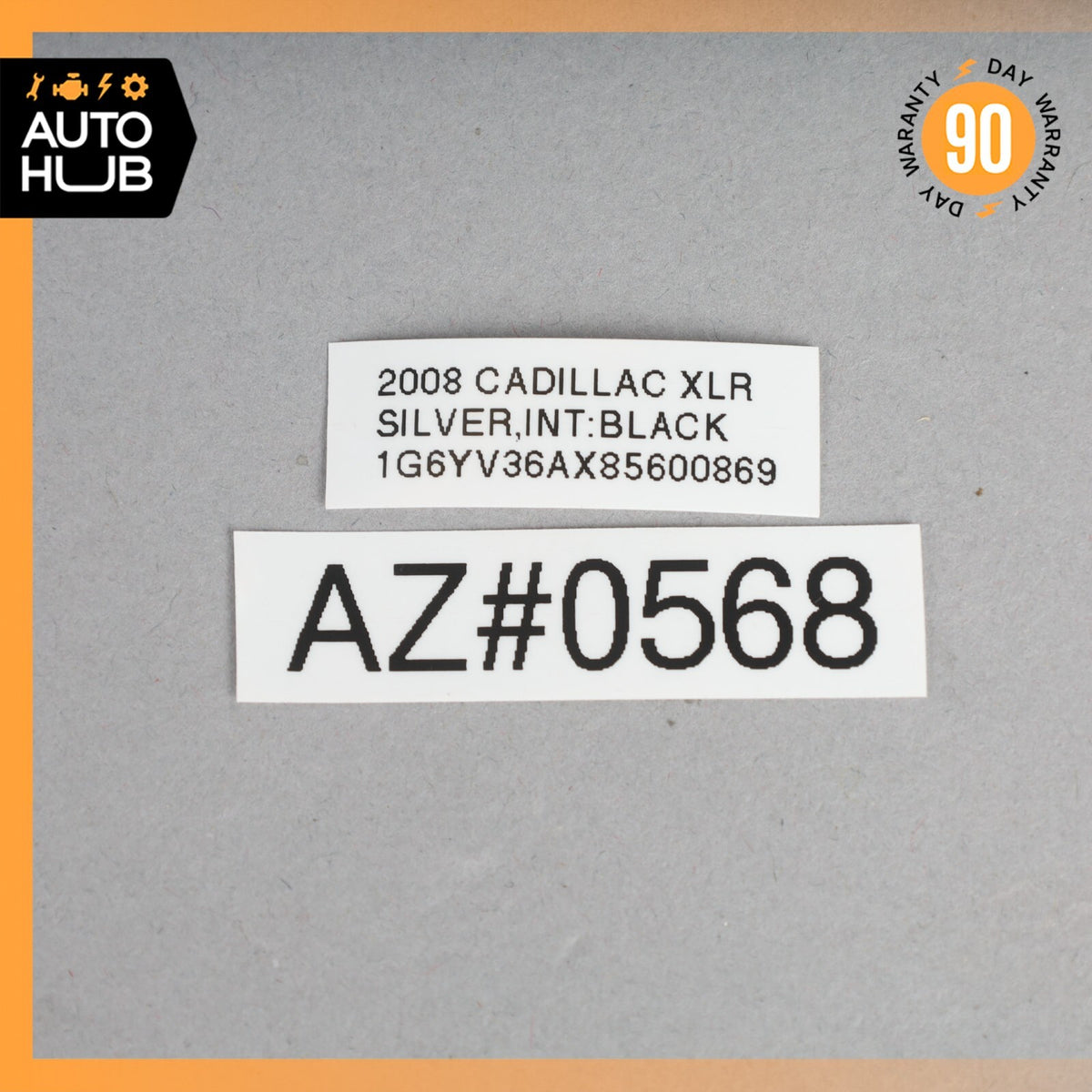 04-09 Cadillac XLR Convertible Roof Top Header Latch Micro Switch OEM - photo 11