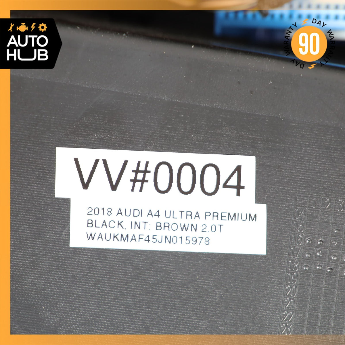 17-19 Audi B9 A4 Front Left Driver Side Interior Door Panel OEM 56k - photo 24