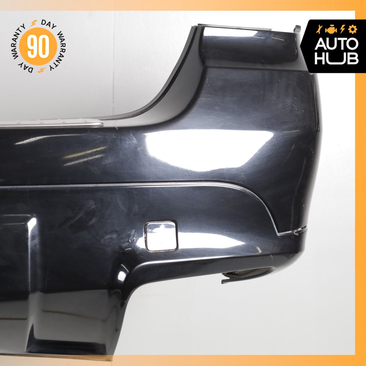 07-08 Mercedes W164 ML63 AMG Sport Rear Bumper Cover Assembly Black OEM - photo 5