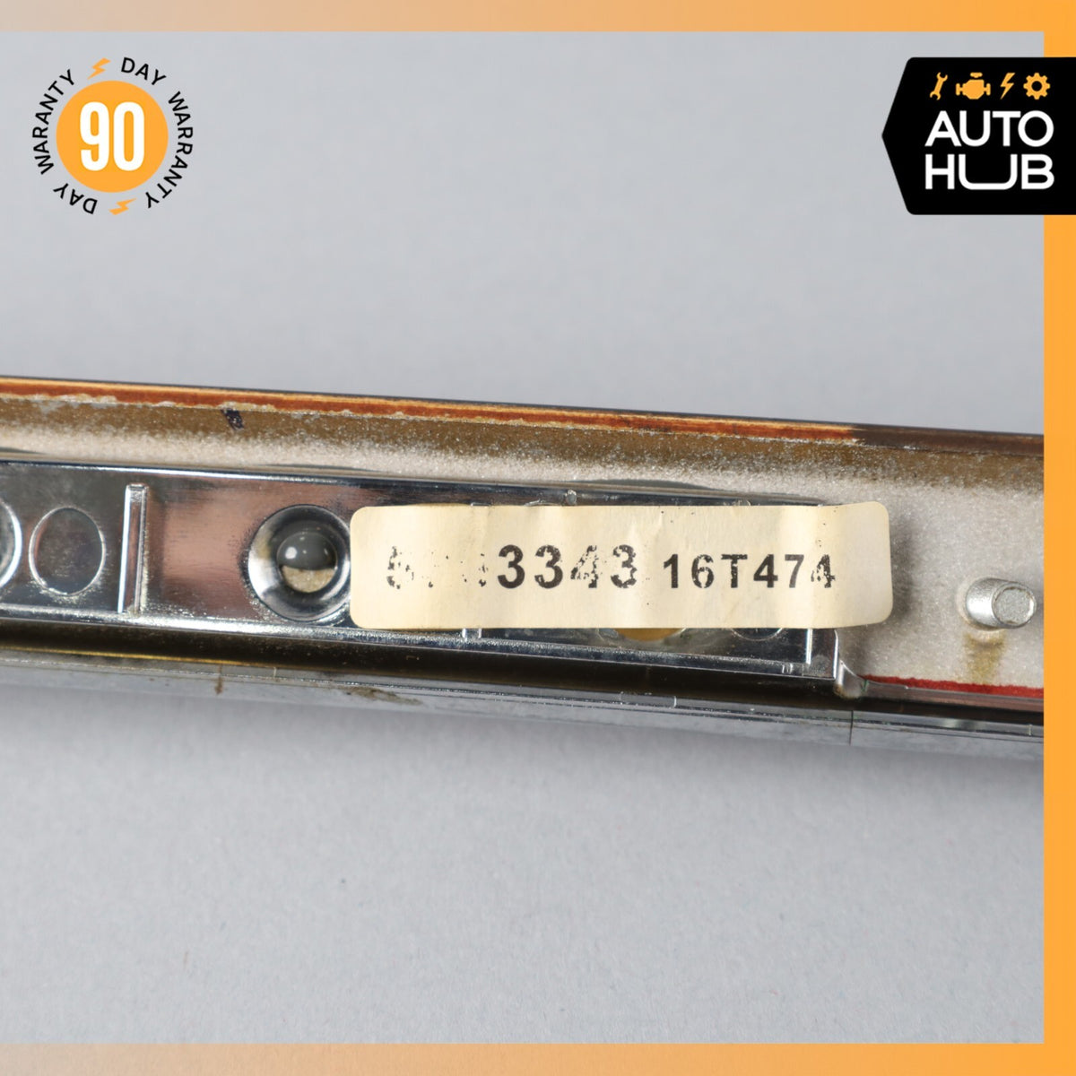 03-06 Mercedes W220 S55 AMG S600 S430 Door Panel Trim Bezel Rear Right Side OEM - photo 9