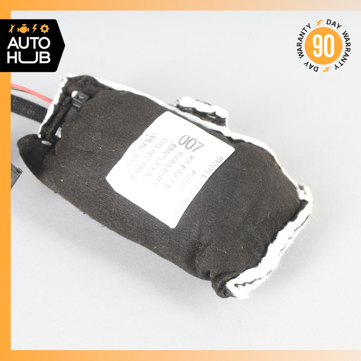 Bentley Continental GTC GT Front Left or Right Lumbar Massage Air Pump OEM 59k - photo 3