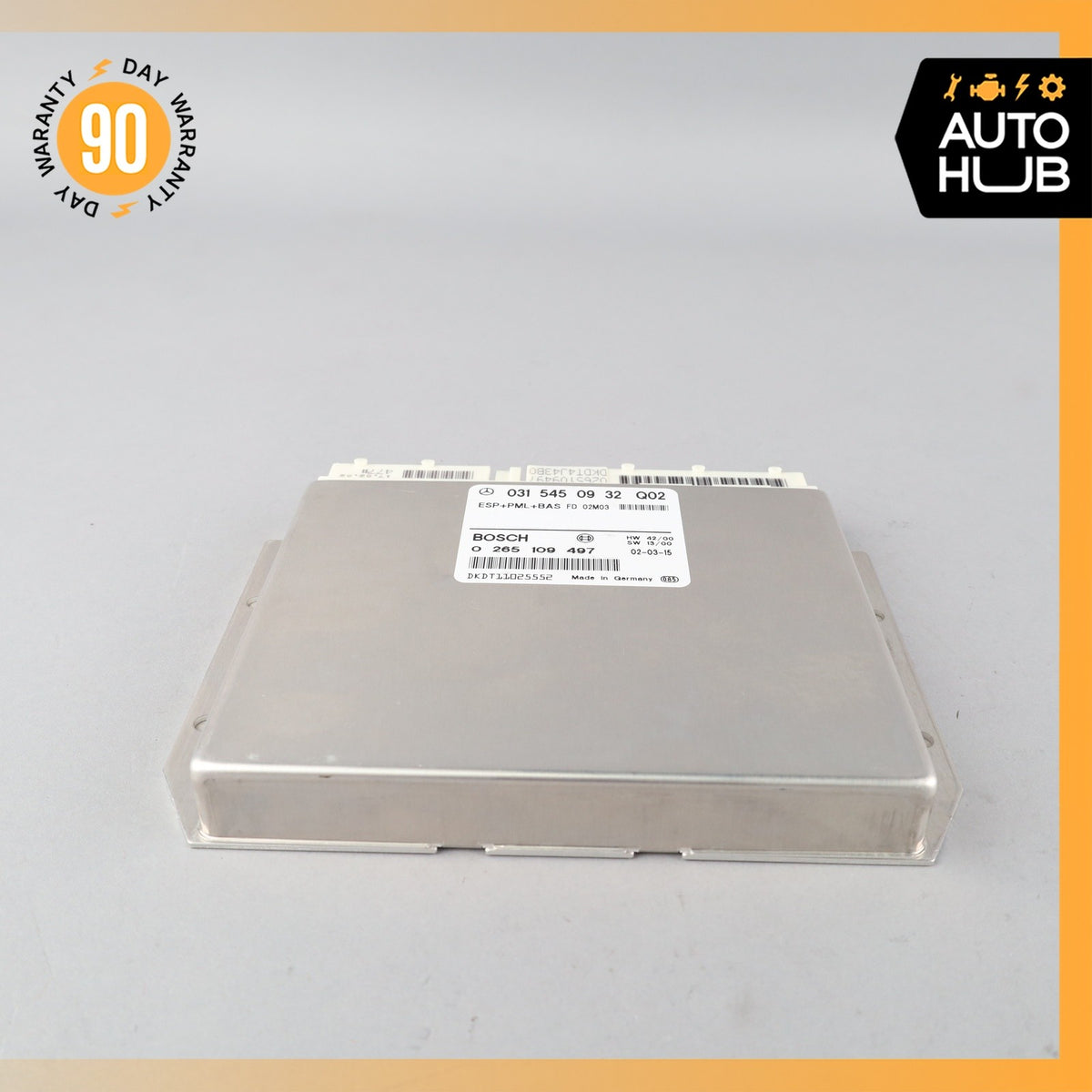 00-06 Mercedes W215 CL500 CL600 BAS ABS ESP Control Module Unit OEM - photo 4
