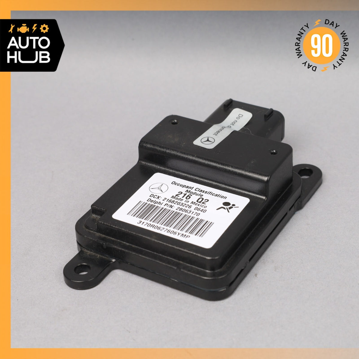 07-10 Mercedes W216 CL550 CL65 AMG Seat Occupancy Control Module 2168203226 OEM - photo 1