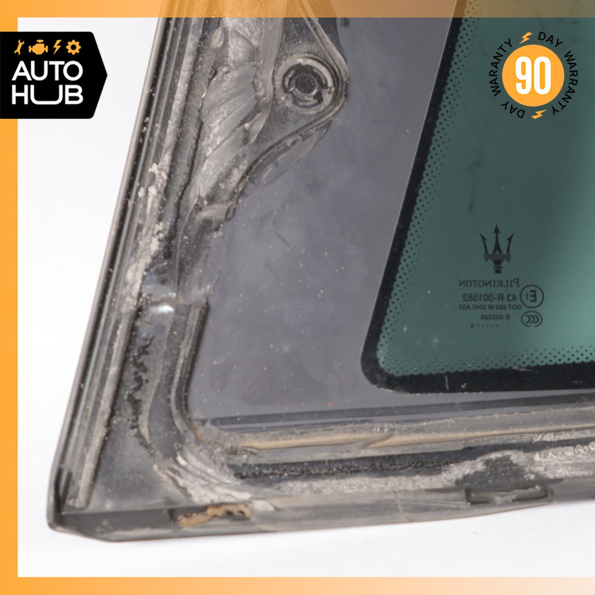 Maserati GranTurismo M145 Coupe Rear Right Side Quarter Window Glass OEM - photo 14