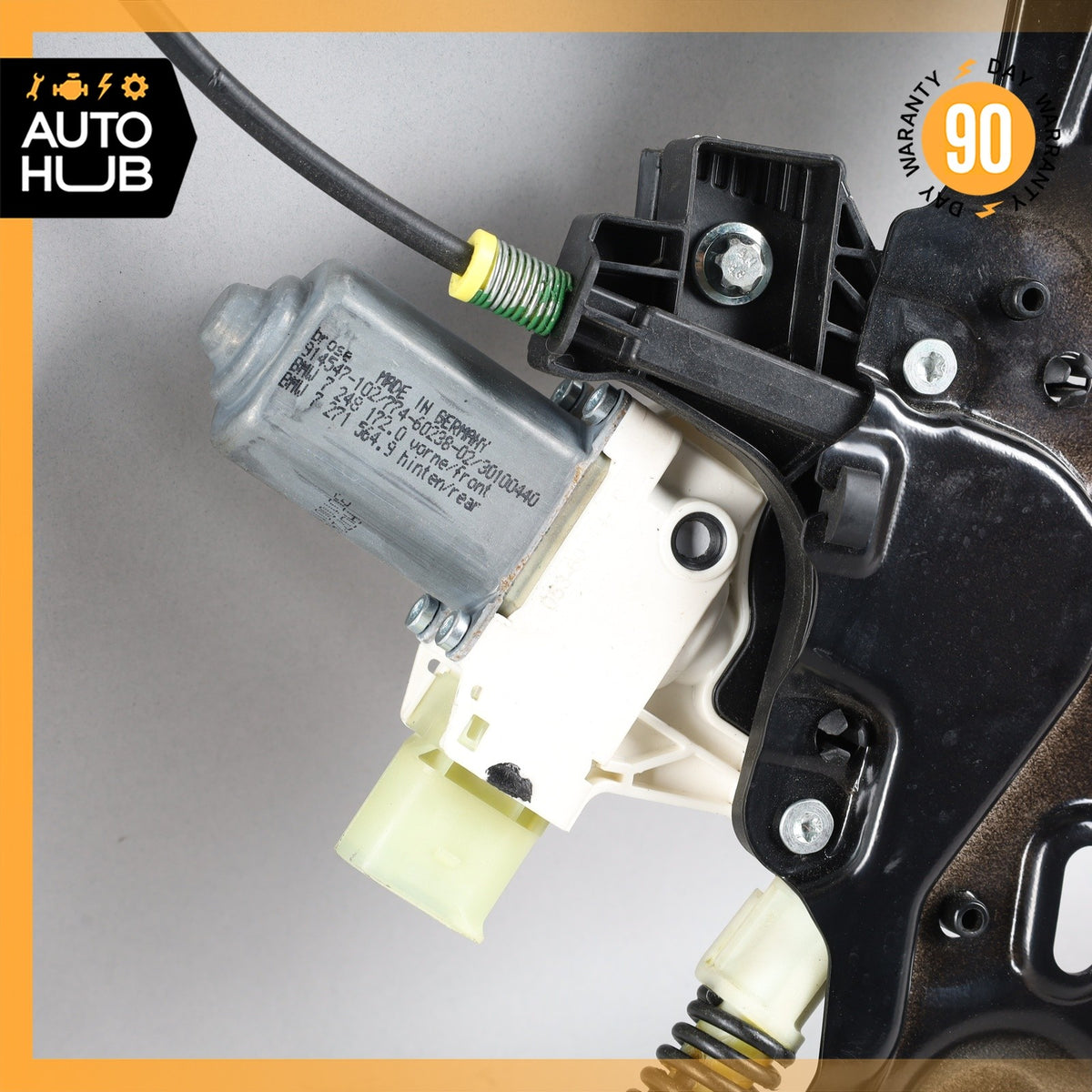 11-16 BMW F10 528i 535i 550i Front Right Window Regulator Motor OEM - photo 11