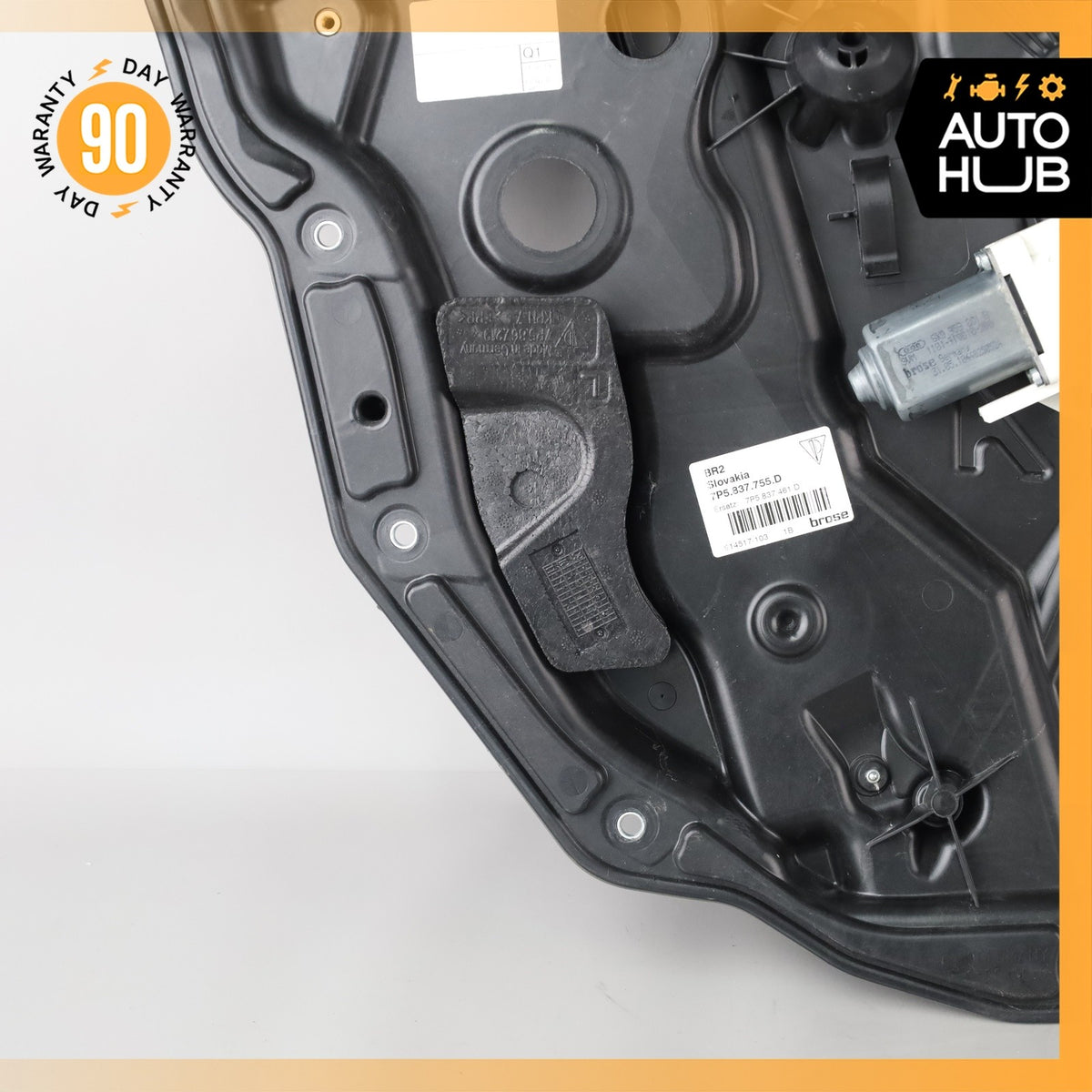 11-18 Porsche Cayenne 958 Front Left Side Door Window Regulator w/ Motor OEM - photo 8