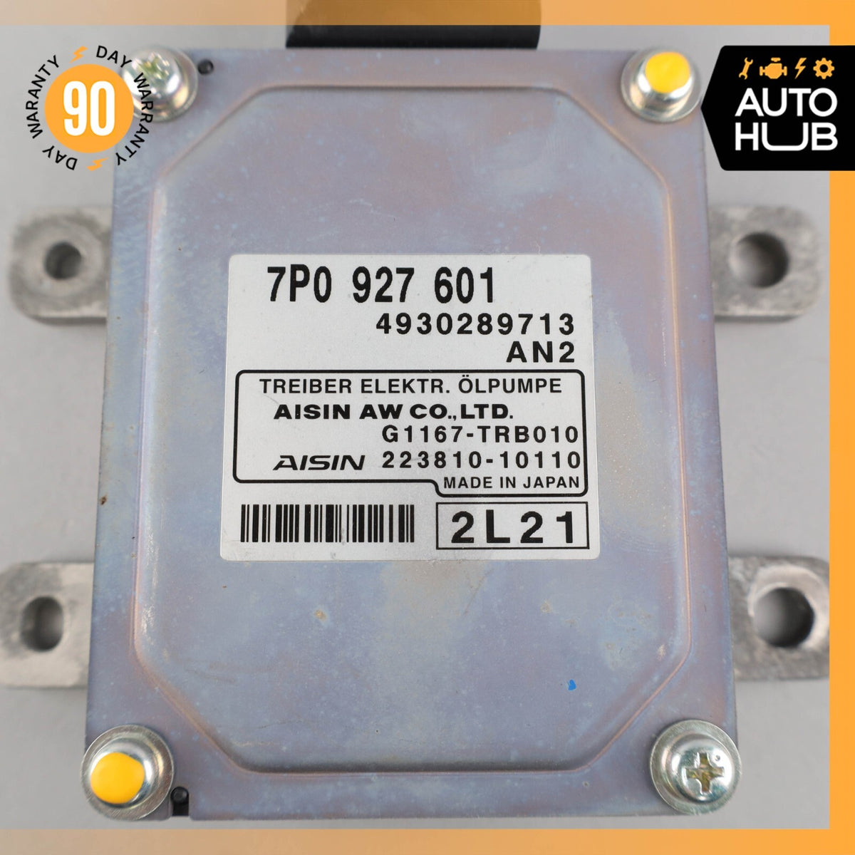 2011 Porsche Cayenne 958 GTS Engine Oil Pump Control Module Unit OEM 82k - photo 8