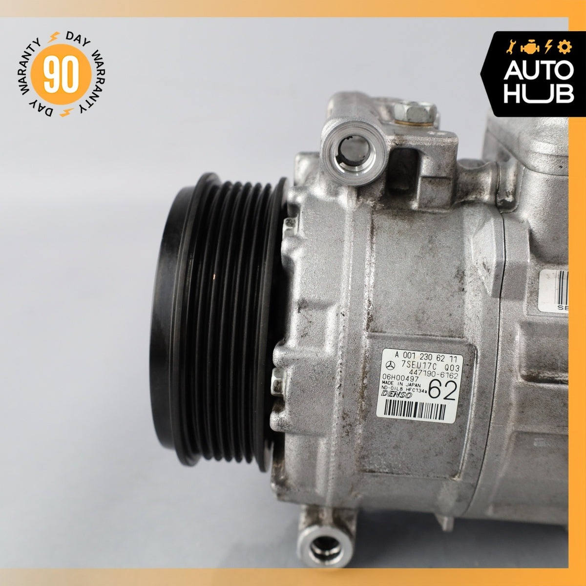 07-12 Mercedes R230 SL550 M273 A/C Air Conditioning Compressor 0012306211 OEM - photo 4
