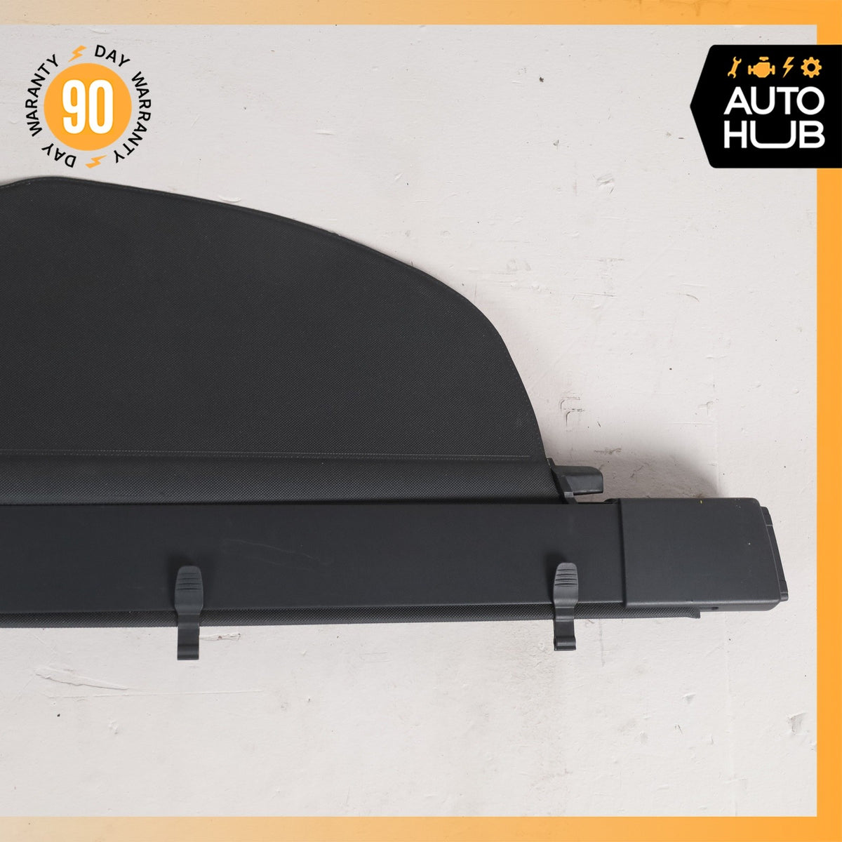 11-18 Porsche Cayenne 958 Rear Trunk Cargo Shade Cover Black OEM - photo 8