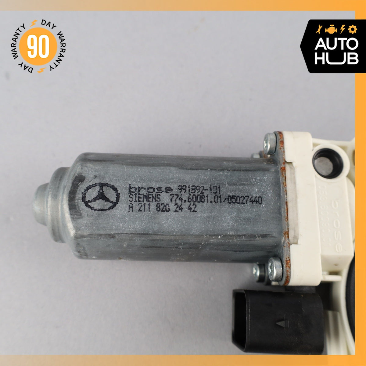 03-09 Mercedes W211 E320 E63 AMG E550 Rear Right Side Window Regulator Motor OEM - photo 10