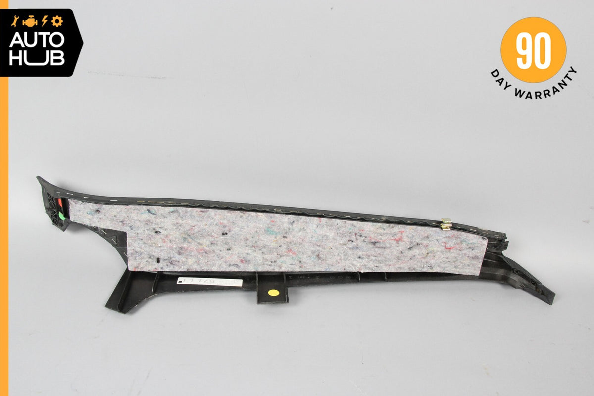Mercedes W220 S600 S65 AMG Left Side C-Pillar Cover Trim Exclusive Leather OEM - photo 7