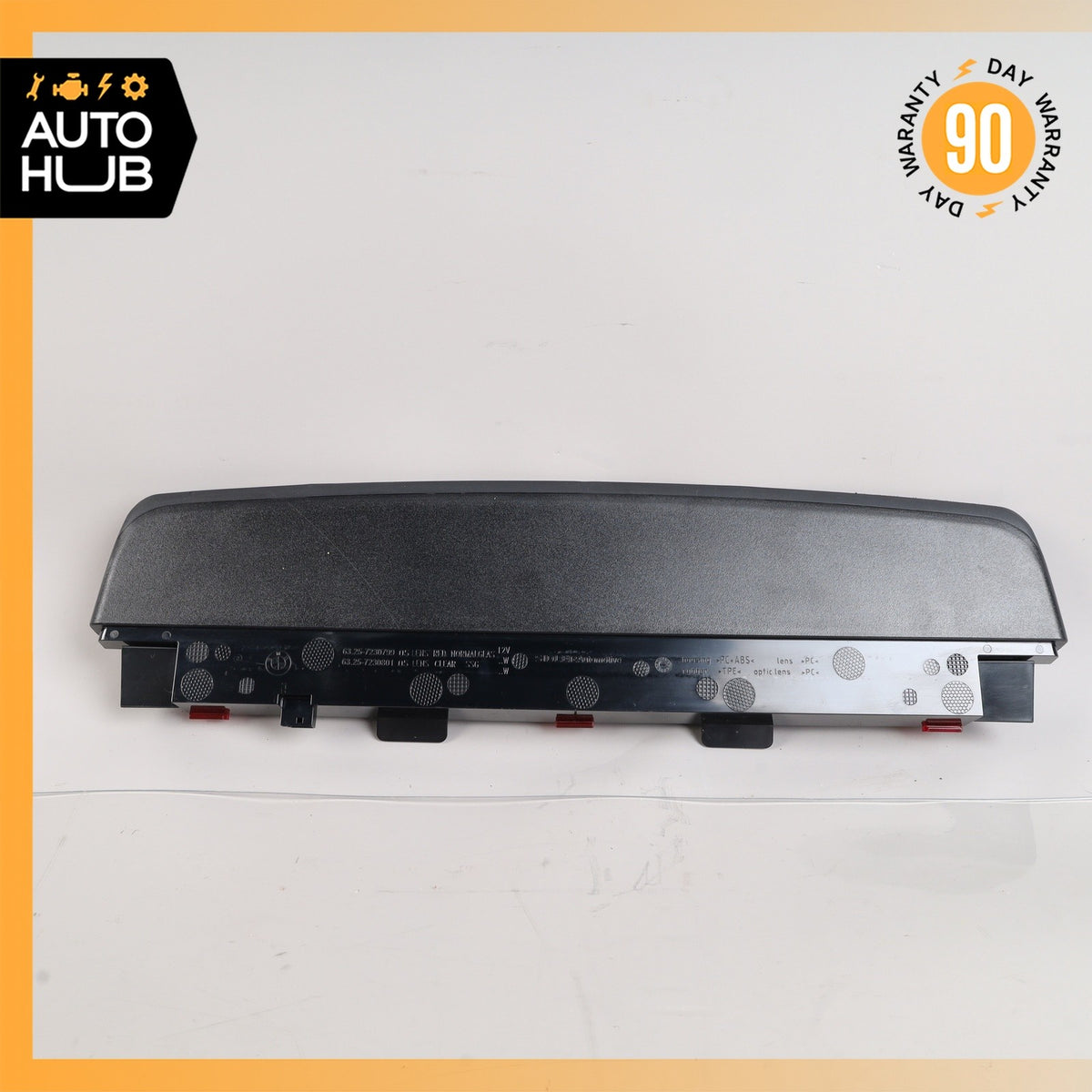 11-16 BMW F10 550i 535i Rear Third Brake Stop Lamp Light w/ Trim 63257230799 OEM - photo 8
