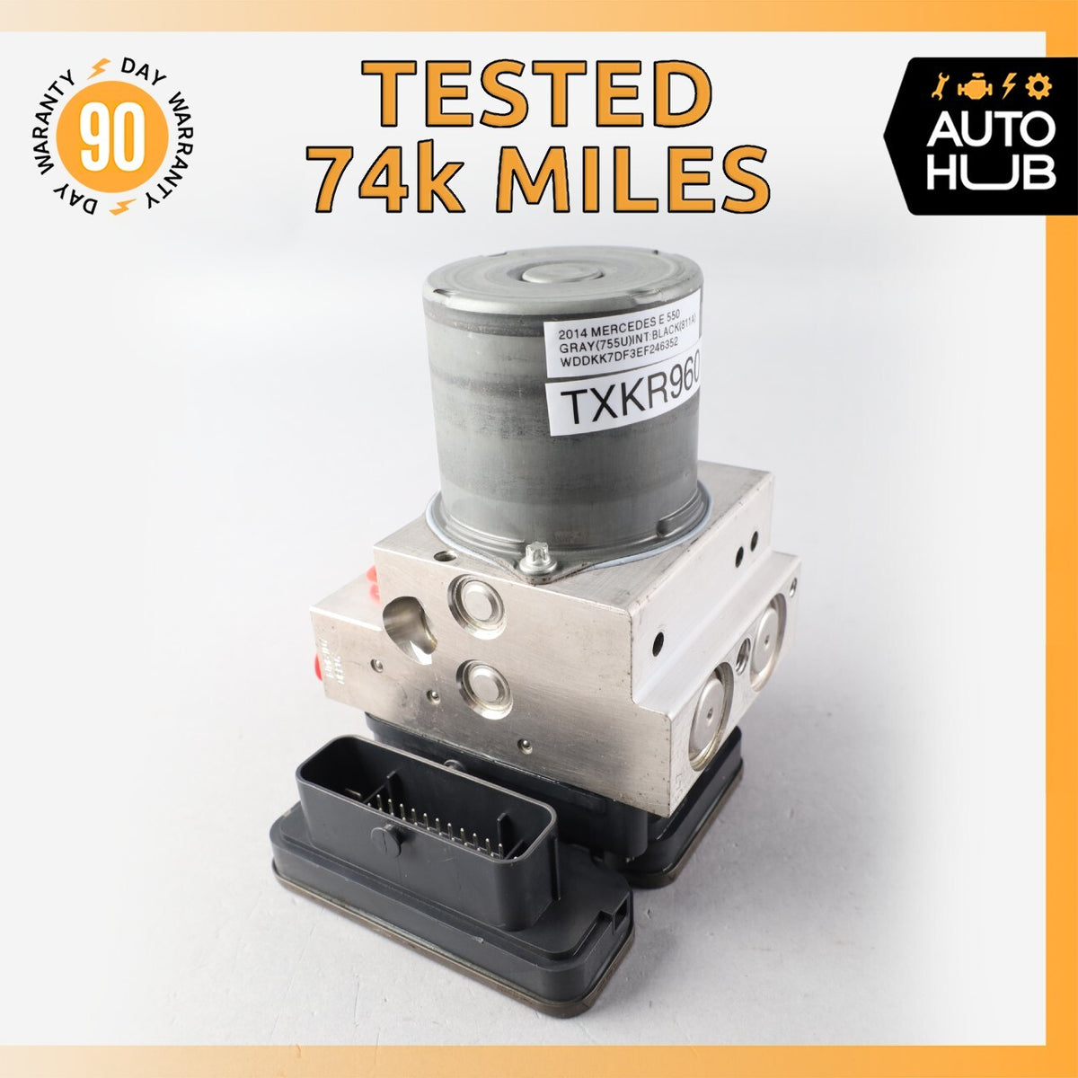 2014 Mercedes W207 E550 E400 ABS Anti Lock Pump Brake Module 2124311048 OEM - photo 1