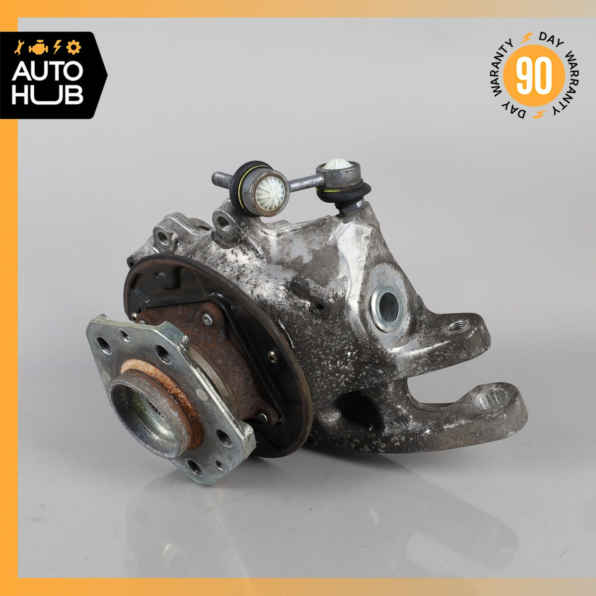 06-10 Maserati Quattroporte M139 Rear Right Side Spindle Knuckle Hub OEM 84k - photo 2