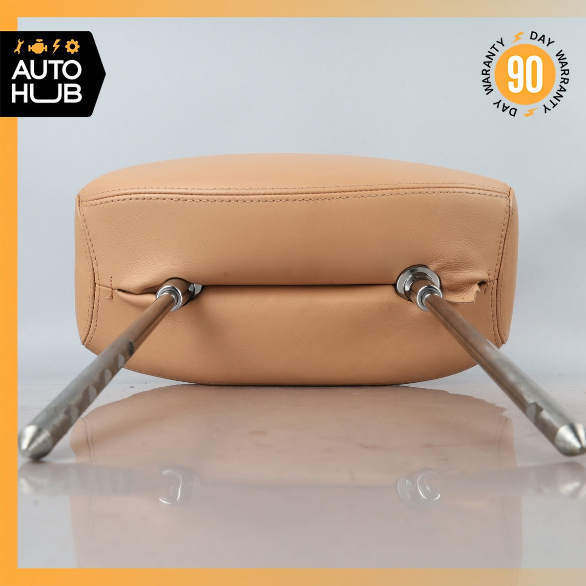 Bentley Arnage Front or Rear Seat Headrest Head Rest Brown OEM 50k - photo 7