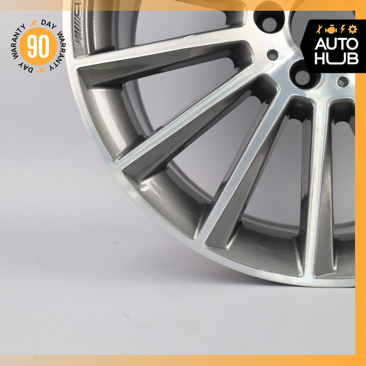 Mercedes W205 C300 C400 C43 AMG 8.5 x 19 19" Rear Wheel Rim 2054011400 OEM - photo 5
