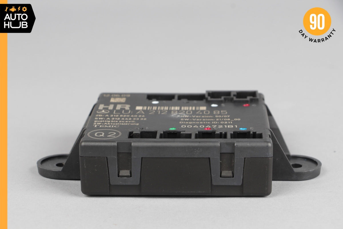 08-18 Mercedes X204 GLK350 E350 CLS550 Rear Right Side Door Control Module OEM - photo 3