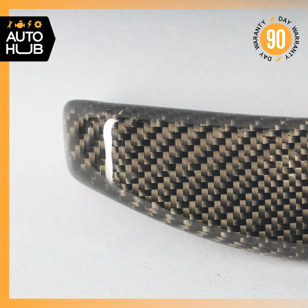 20-22 KARMA Revero GT GTS Rear Center Console Carbon Panel Trim Carbon OEM 11k - photo 2