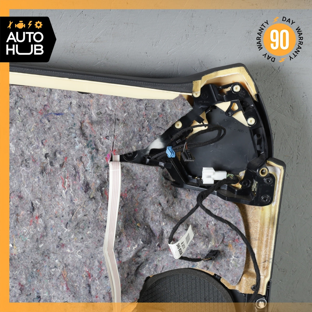 03-06 Mercedes W211 E320 E500 Interior Door Panel Front Right Side Black OEM - photo 15