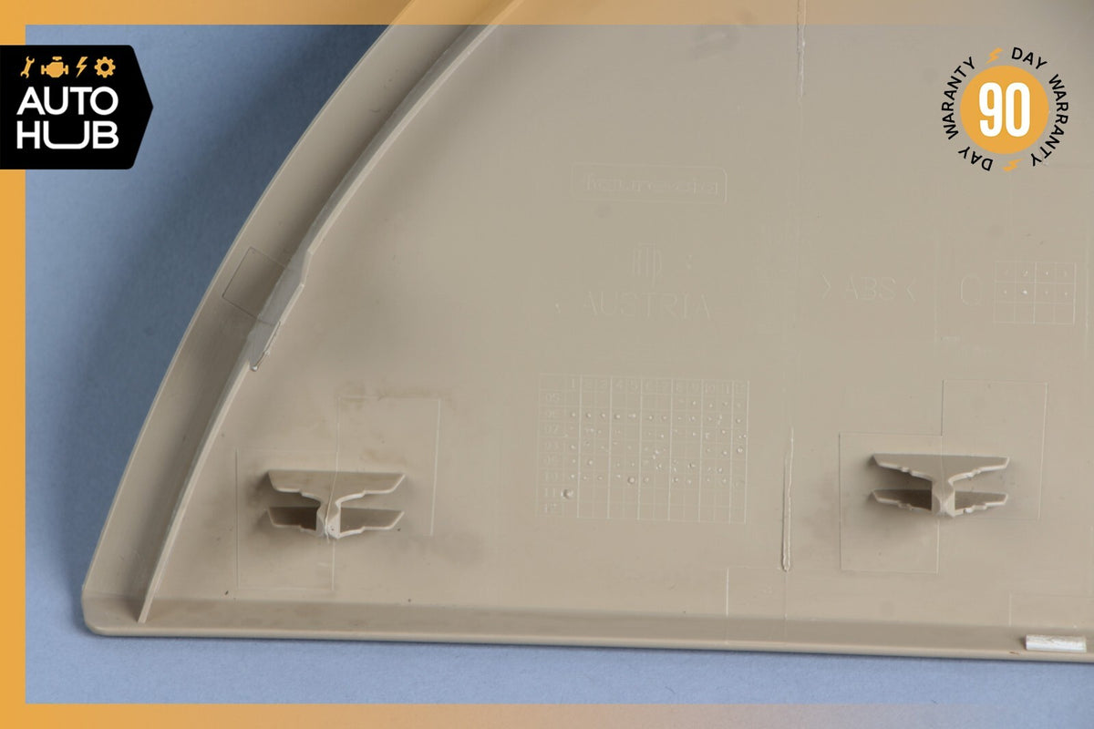 07-13 Mercedes W221 S400 S550 Right Interior Door Panel Trim Cover Beige OEM - photo 7