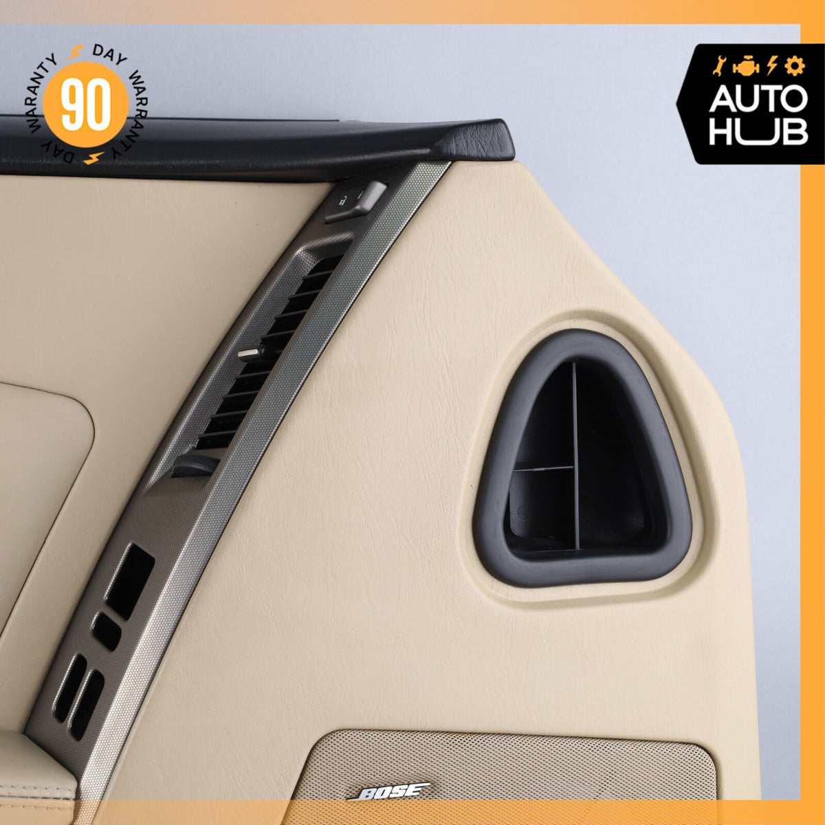 07-09 Cadillac XLR Left Driver Side Interior Door Panel Beige OEM 70k - photo 8