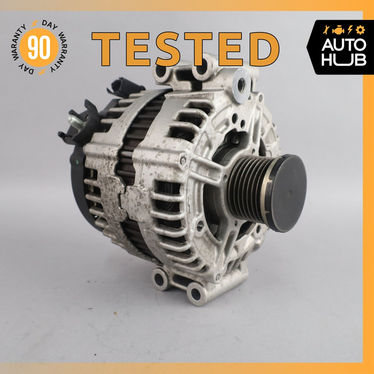 BMW E60 335i N54 Engine Generator Alternator 7557789 OEM - photo 1
