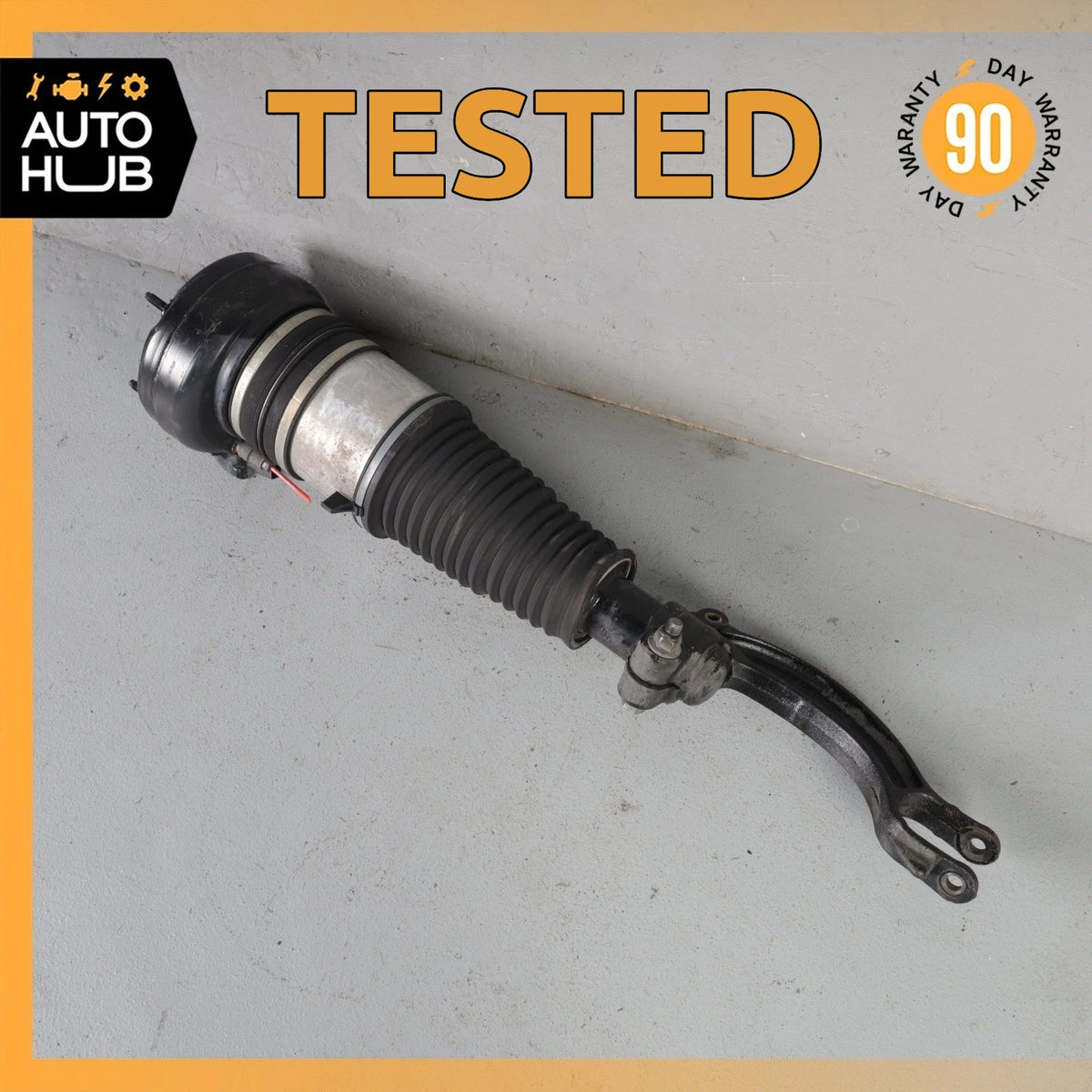 11-18 Audi D4 A8L Front Left Side Air Suspension Shock Absorber Strut OEM - photo 1