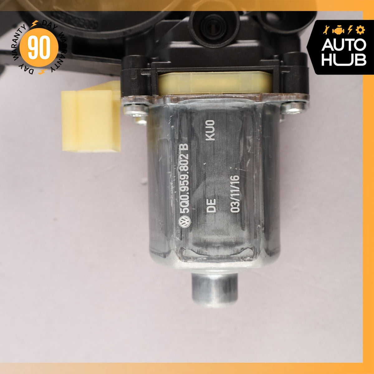 17-20 Audi 8V A3 Front Left Door Window Regulator Motor 5Q0959802B OEM - photo 11