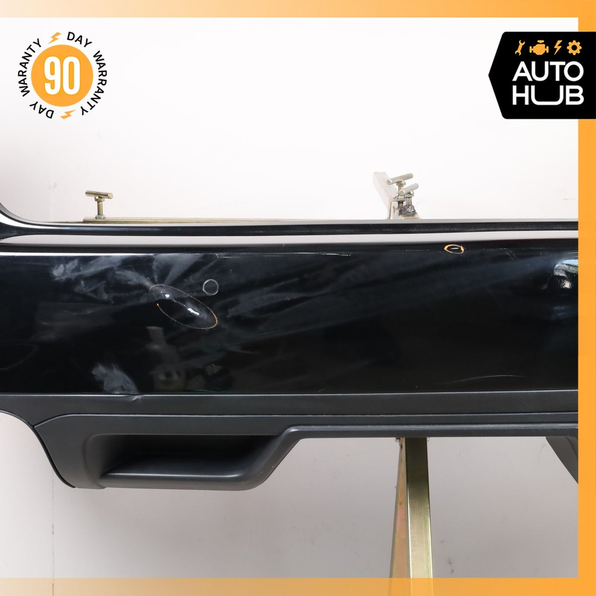 11-14 Porsche Cayenne 958 Rear Bumper Cover Assembly Black OEM - photo 5